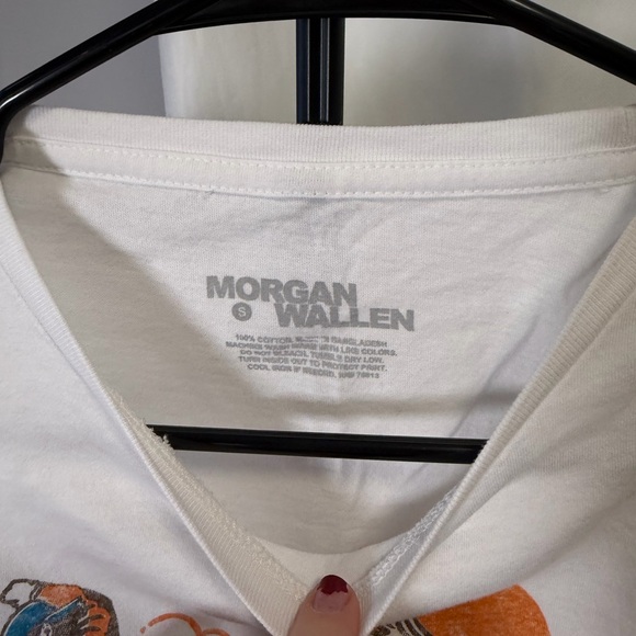 Morgan Wellen White Rodeo Crop Top - Picture 2 of 3